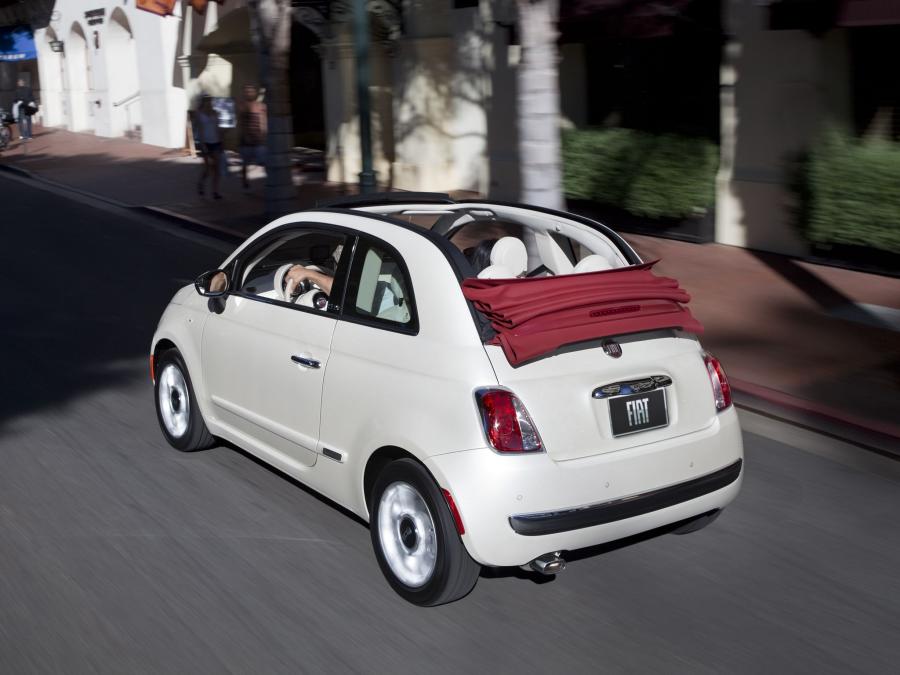  Fiat 500C Lounge 2011 года  (US) (фото 22 из 26)
